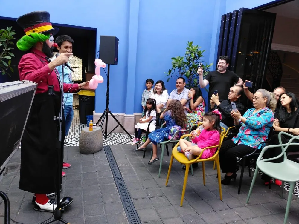 Payaso Loquillo en show familiar para fiestas y eventos en Polanco, CDMX