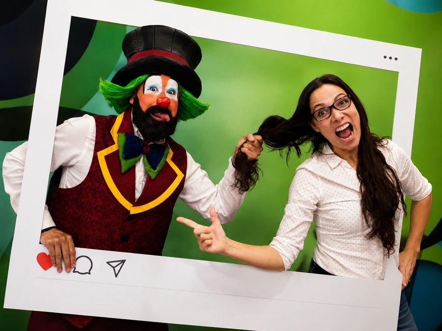 Show de comedia a medida para activaciones de marca y eventos corporativos